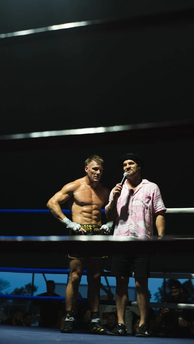 The BoxCamp training area