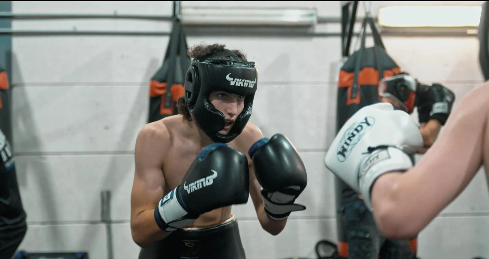 A junior member training at BoxCamp
